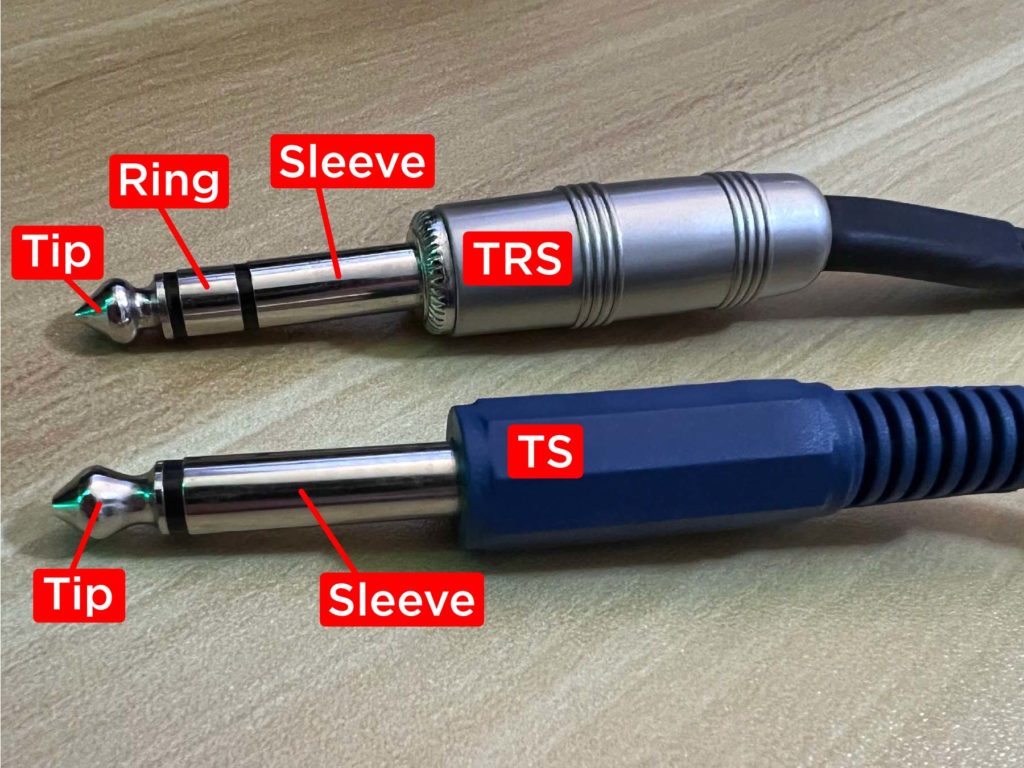 TRS and TS Cables