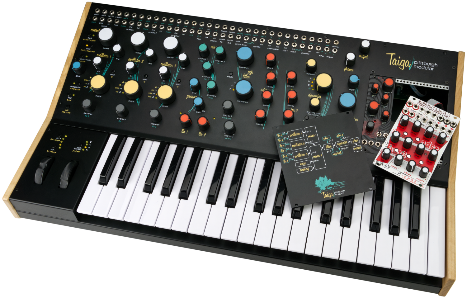 Pittsburgh Modular's new Taiga Keyboard Synthesizer